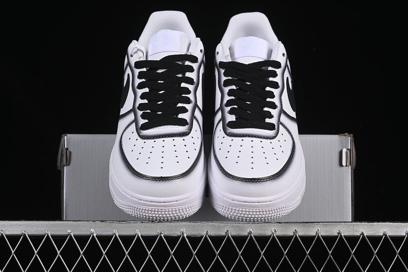 Nike Air Force 1 "White/Swoosh Black"