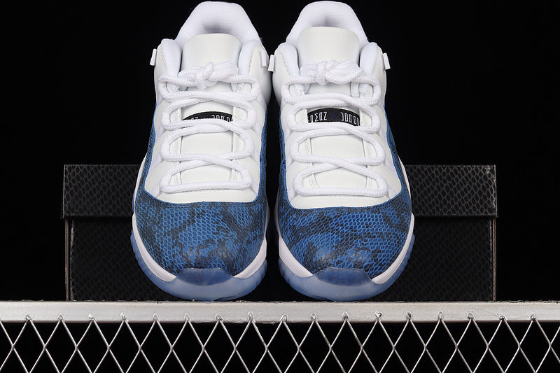 Air Jordan 11 Retro Low "Blue Snakeskin"