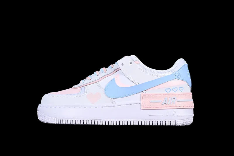 Nike Air Force 1 Shadow "White/Pastel Heart"
