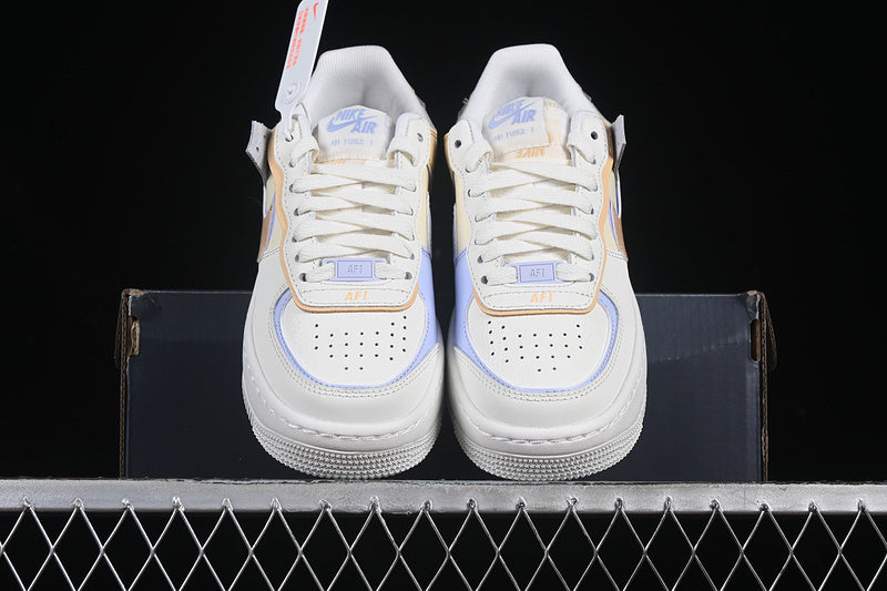 Nike Air Force 1 Shadow "White/Light Blue/Cream"