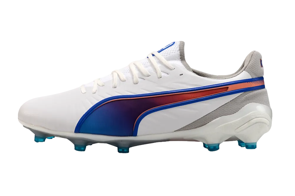 PUMA King Ultimate FG/AG "White/Bluemazing"