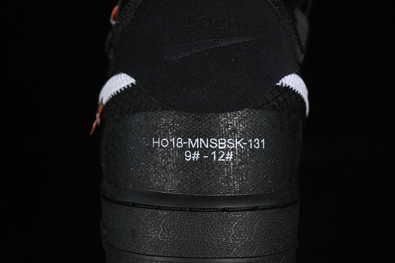 Nike Air Force 1 Off-White "Black White"