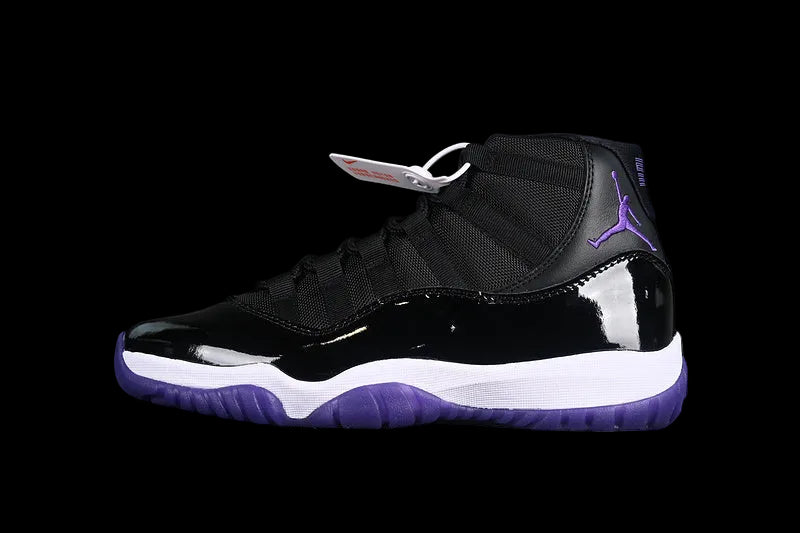 Air Jordan 11 Retro "All Black/White/Purple"
