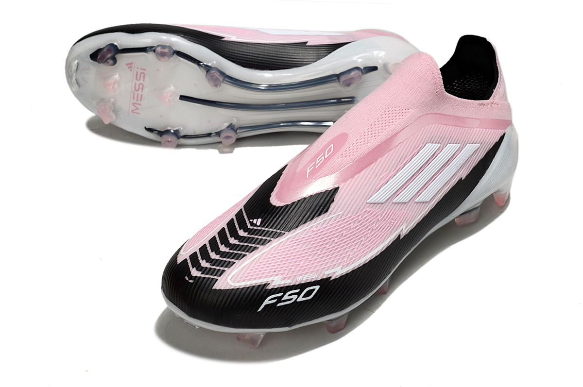 ADIDAS  F50 Elite Laceless FG "Messi Pink"