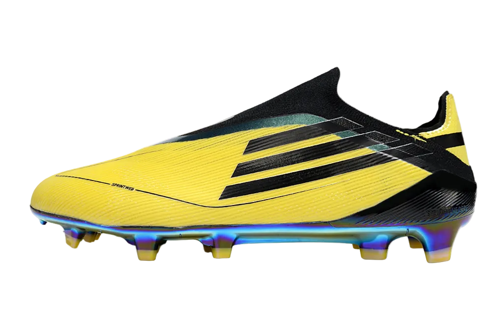 ADIDAS  F50 Elite Laceless FG "Yellow Black"