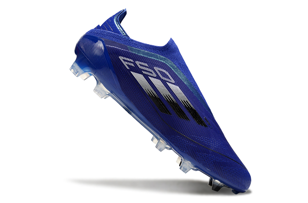 ADIDAS  F50 Elite Laceless FG "Bleu Noir"