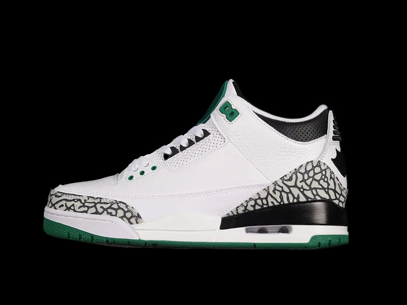 Air Jordan 3 Retro  "Oregon Ducks Pit Crew White"