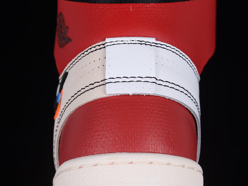 Air Jordan 1 Retro High X Off-White  "Red"