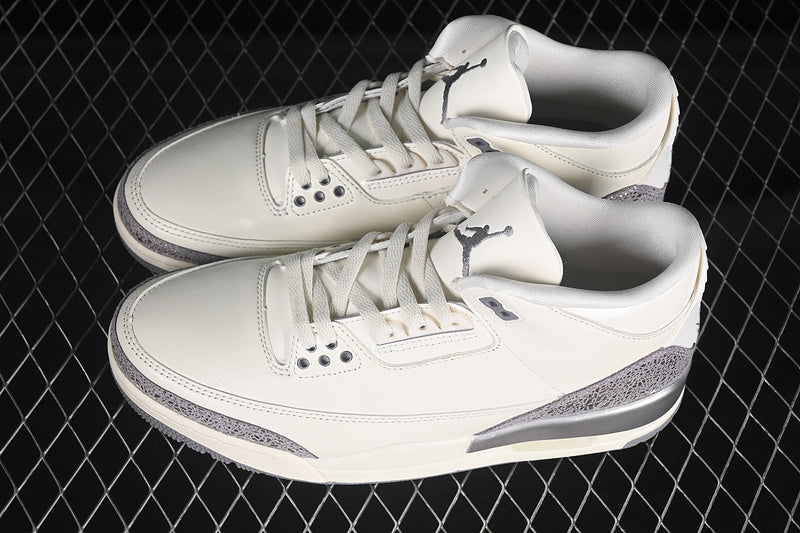 Air Jordan 3 Retro "Sail Cement Grey"