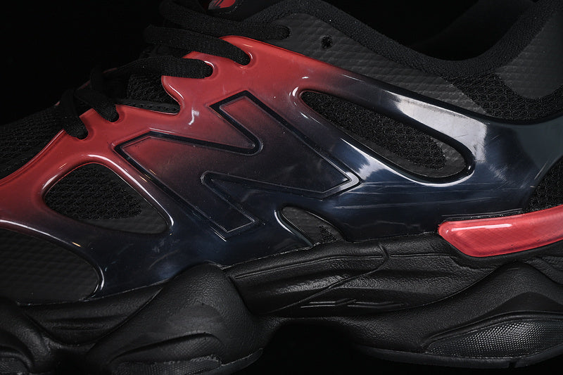 NB 9060  "All Black/Red