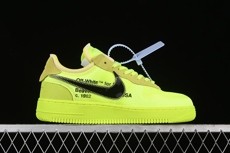 Nike Air Force 1 Off-White "Volt"