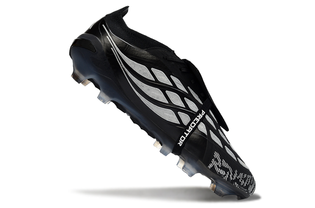 ADIDAS Predator 26 Elite Fold-over Tongue  FG  "Black Pack "