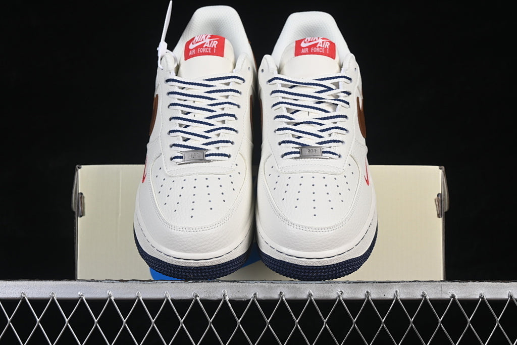Nike Air Force 1  "White/Brown"