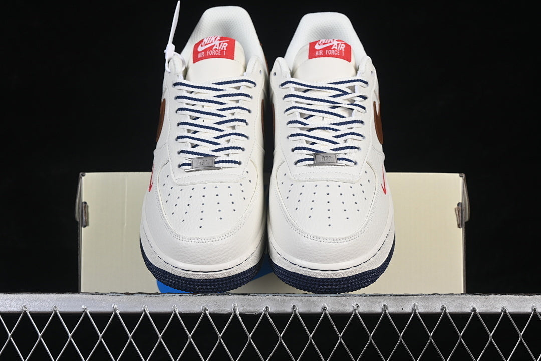 Nike Air Force 1  "White/Brown"