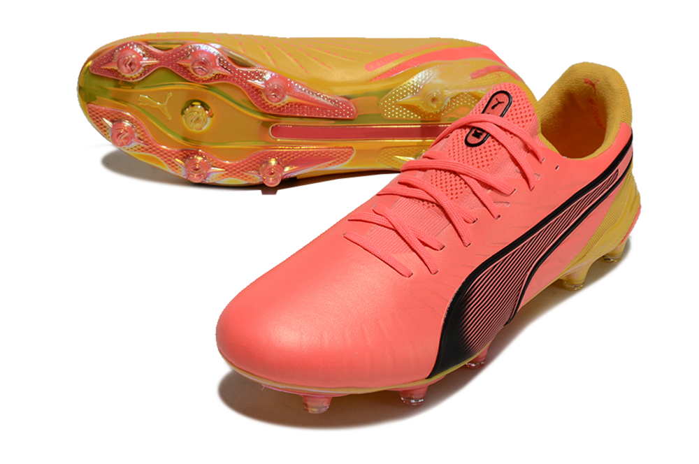 PUMA King Ultimate FG/AG "Vibrant Orange/Sun Stream"