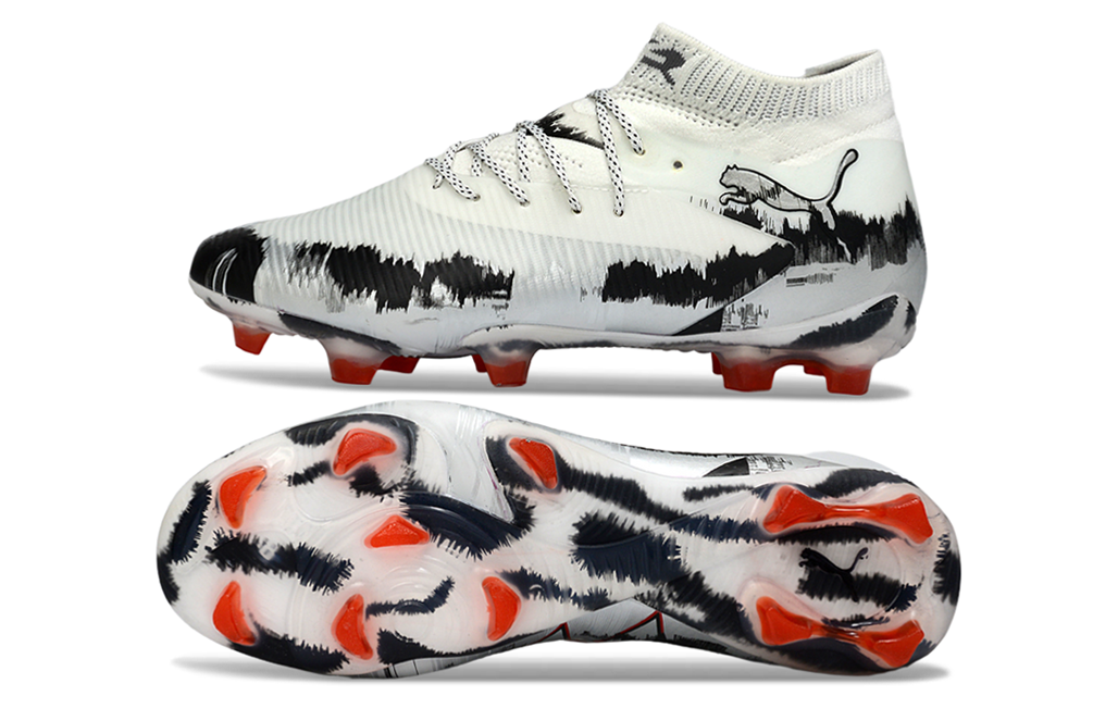Puma Future 8 Ultimate FG "White/Black"