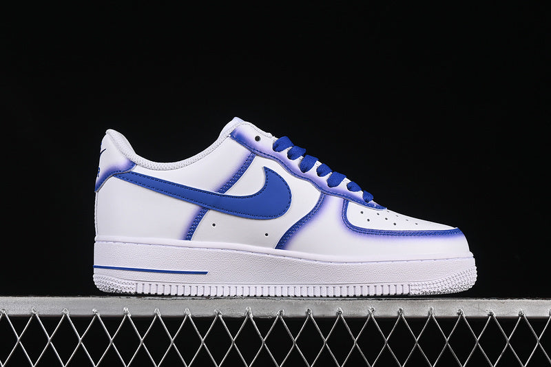 Nike Air Force 1 "White/Swoosh Blue"