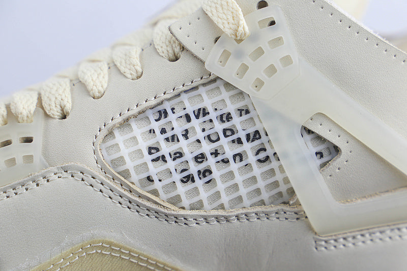 Air Jordan 4 Retro SP X Off-White "Sail"