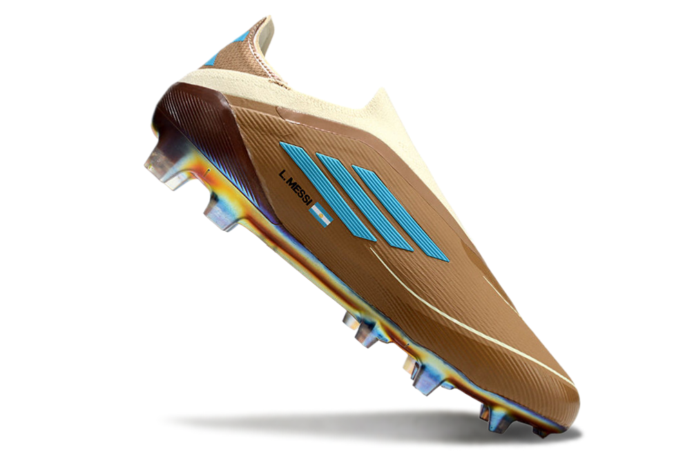 ADIDAS x Bad Bunny x Lionel Messi  F50 Elite Laceless FG "Cardboard Cream White"