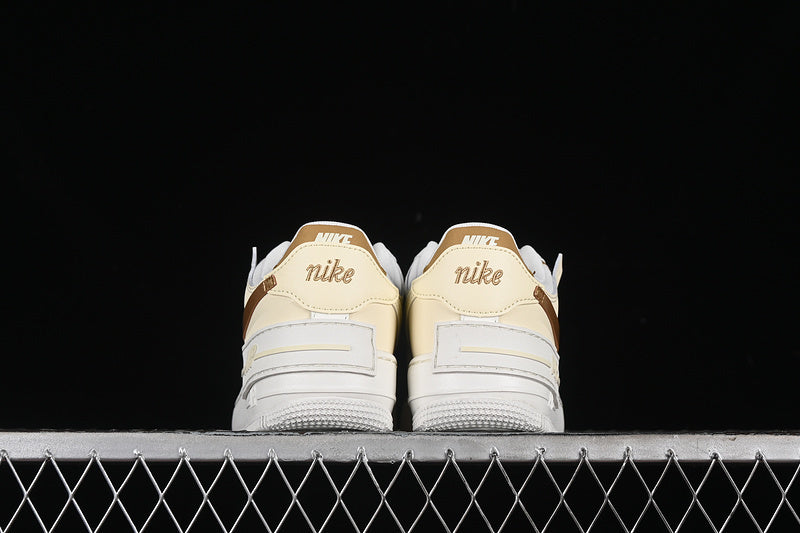 Nike Air Force 1 Shadow "White/Gold"