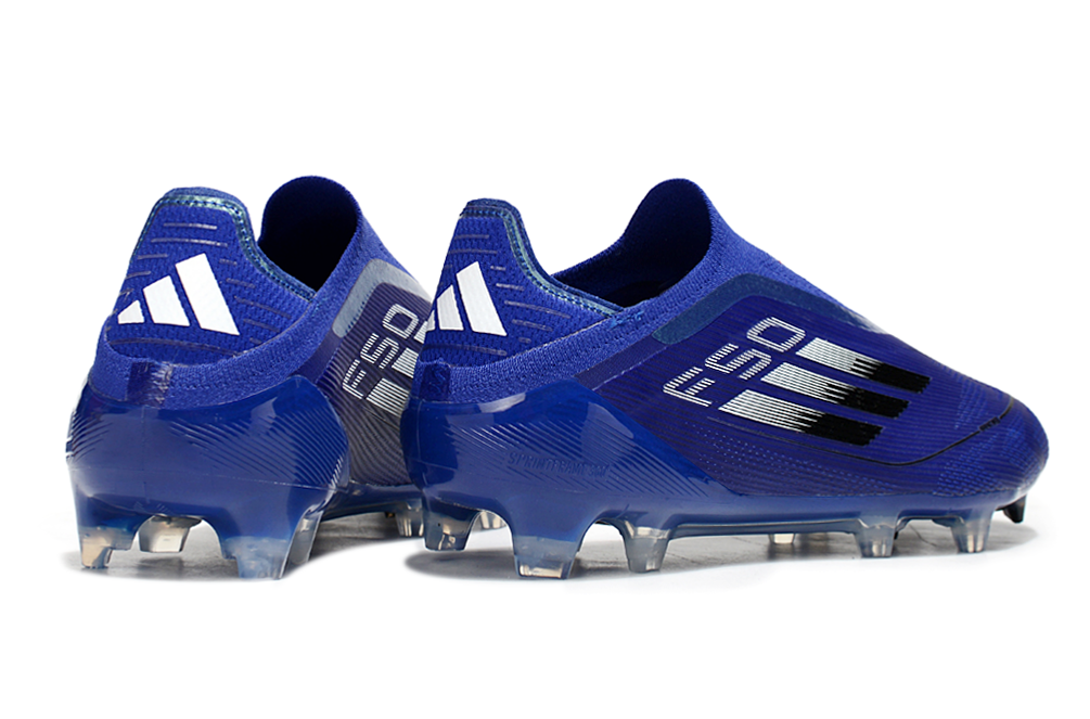 ADIDAS  F50 Elite Laceless FG "Bleu Noir"