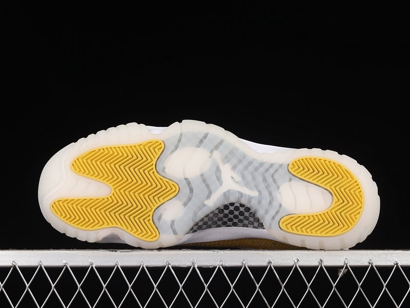 Air Jordan 11 Retro Low "Yellow Snakeskin"