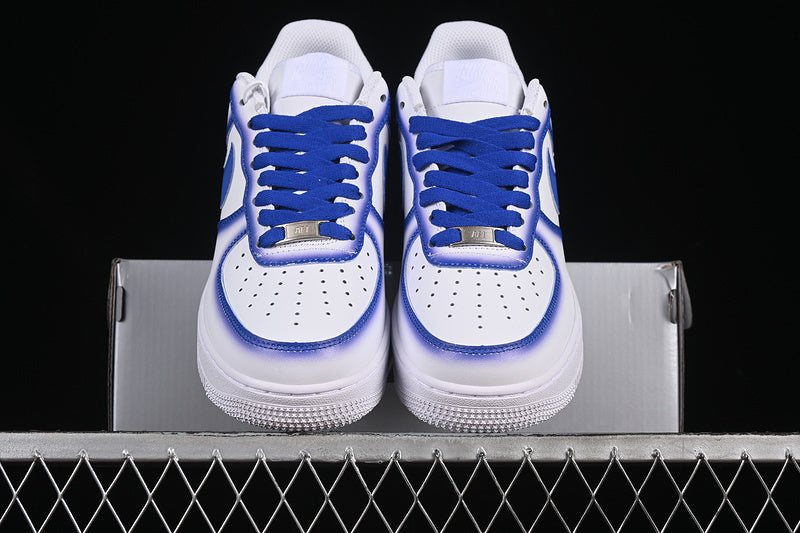 Nike Air Force 1 "White/Swoosh Blue"