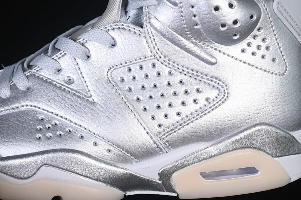 Air Jordan 6 Retro x Paris Saint-Germain "Metallic Silver