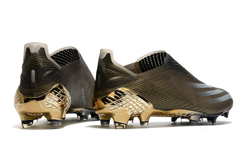 ADIDAS X Ghosted+ FG "Atmospheric Pack Black Gold"