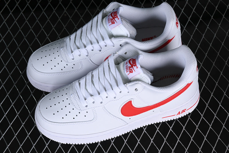 Nike Air Force 1  "White Red"