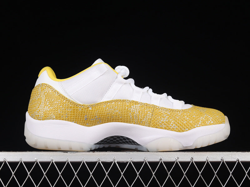Air Jordan 11 Retro Low "Yellow Snakeskin"