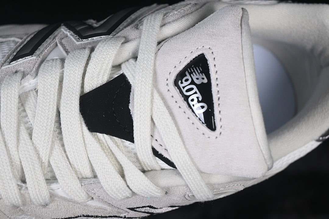 NB 9060 "White/Black/Metallic Silver"