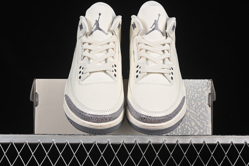Air Jordan 3 Retro "Sail Cement Grey"