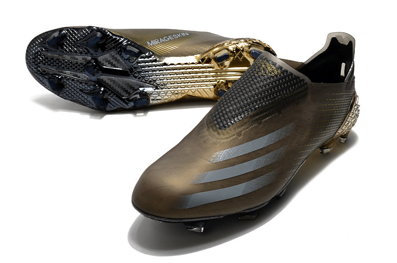 ADIDAS X Ghosted+ FG "Atmospheric Pack Black Gold"