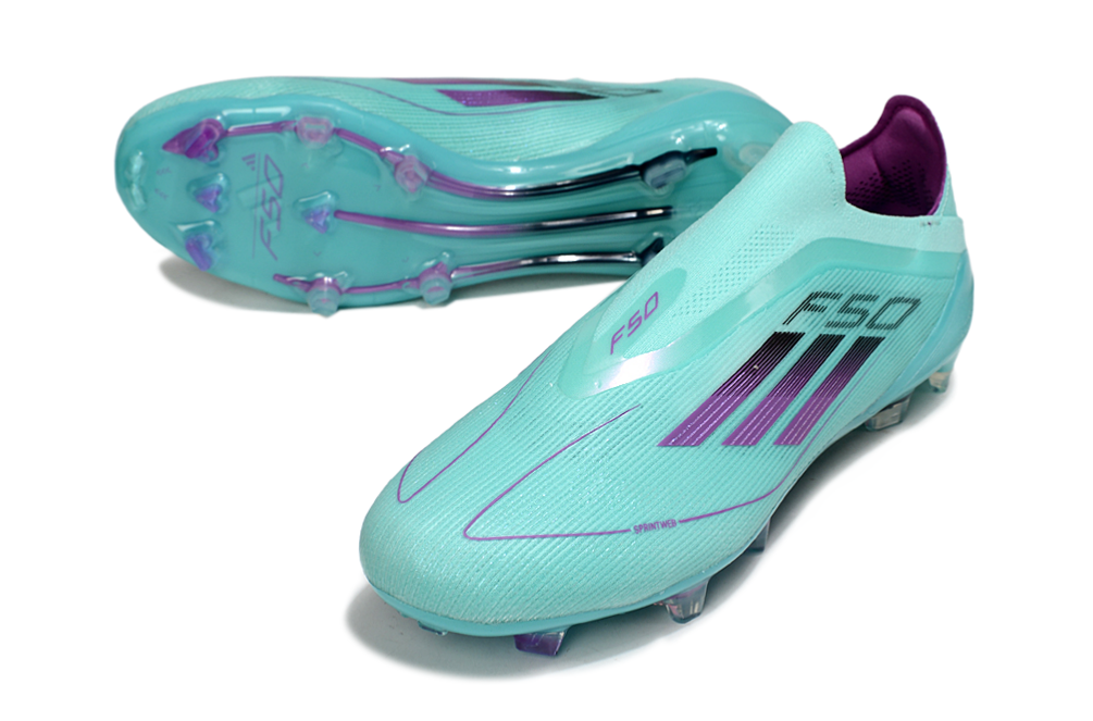 ADIDAS  F50 Elite Laceless FG "Turquosie"