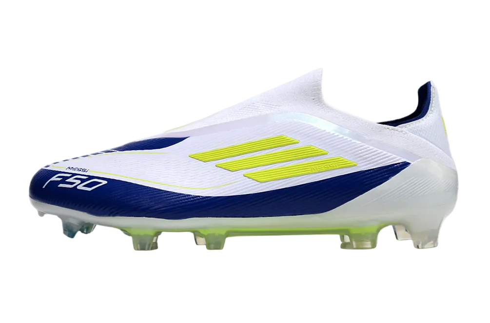 ADIDAS  F50 Elite Laceless FG "Messi Blue"