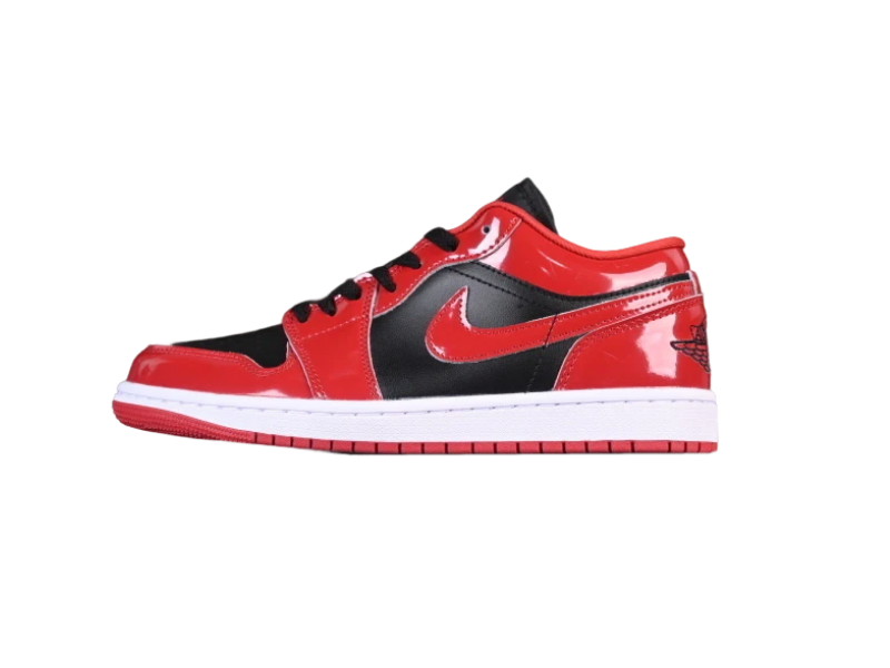 Air Jordan 1 Retro Low  "Varsity Red Black"
