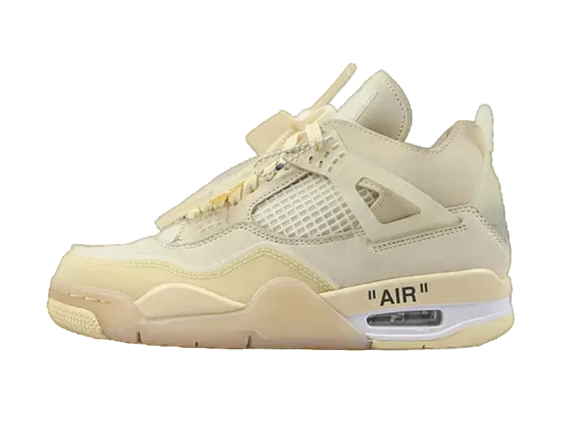 Air Jordan 4 Retro SP X Off-White "Sail"