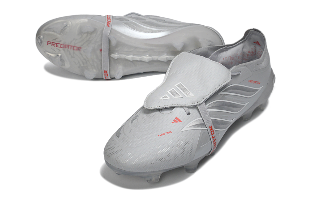 ADIDAS Predator 26 Elite Fold-over Tongue  FG  "Platinum"