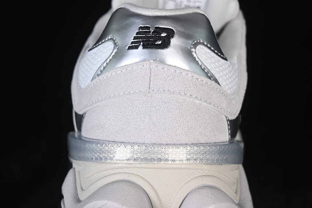 NB 9060 "White/Black/Metallic Silver"