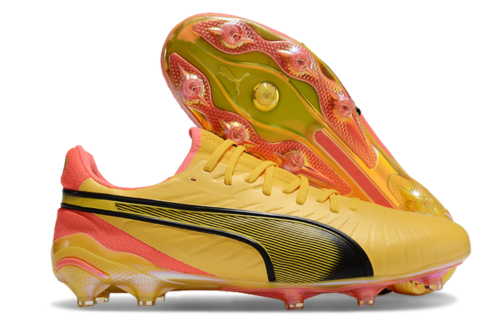 PUMA King Ultimate FG/AG "Vibrant Orange/Sun Stream"