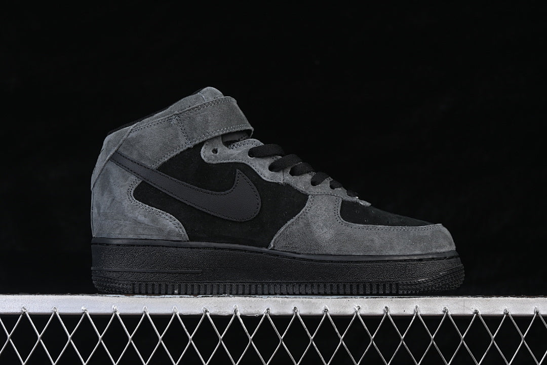 Nike Air Force 1 Mid "Black/Grey"