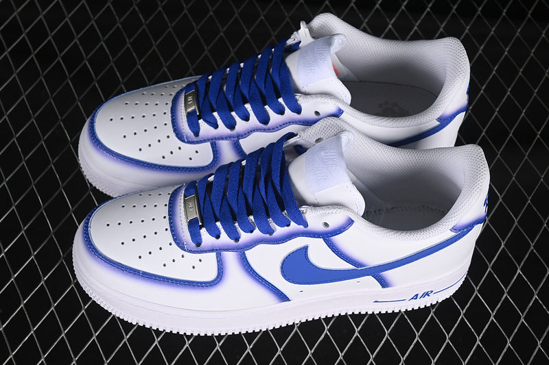 Nike Air Force 1 "White/Swoosh Blue"