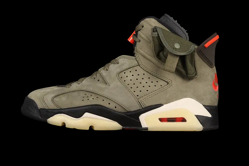 Air Jordan 6 Retro X Travis Scott "Olive"