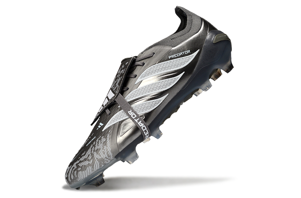 ADIDAS Predator 26 Elite Fold-over Tongue  FG  "Dark Grey"