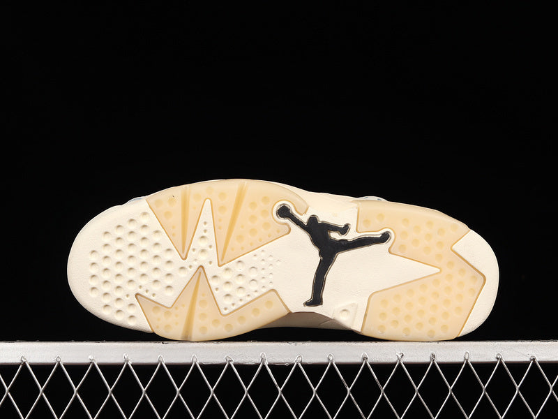 Air Jordan 6 Retro  "Quai 54 Sail Black Purple"