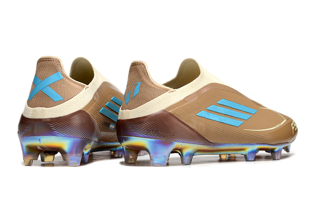 ADIDAS x Bad Bunny x Lionel Messi  F50 Elite Laceless FG "Cardboard Cream White"
