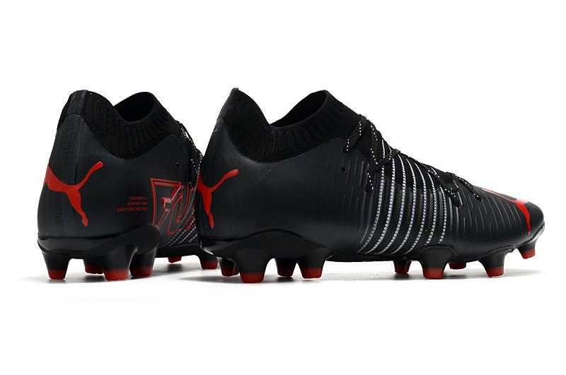 PUMA Future Z 1.2 FG AG "All Black/Red"