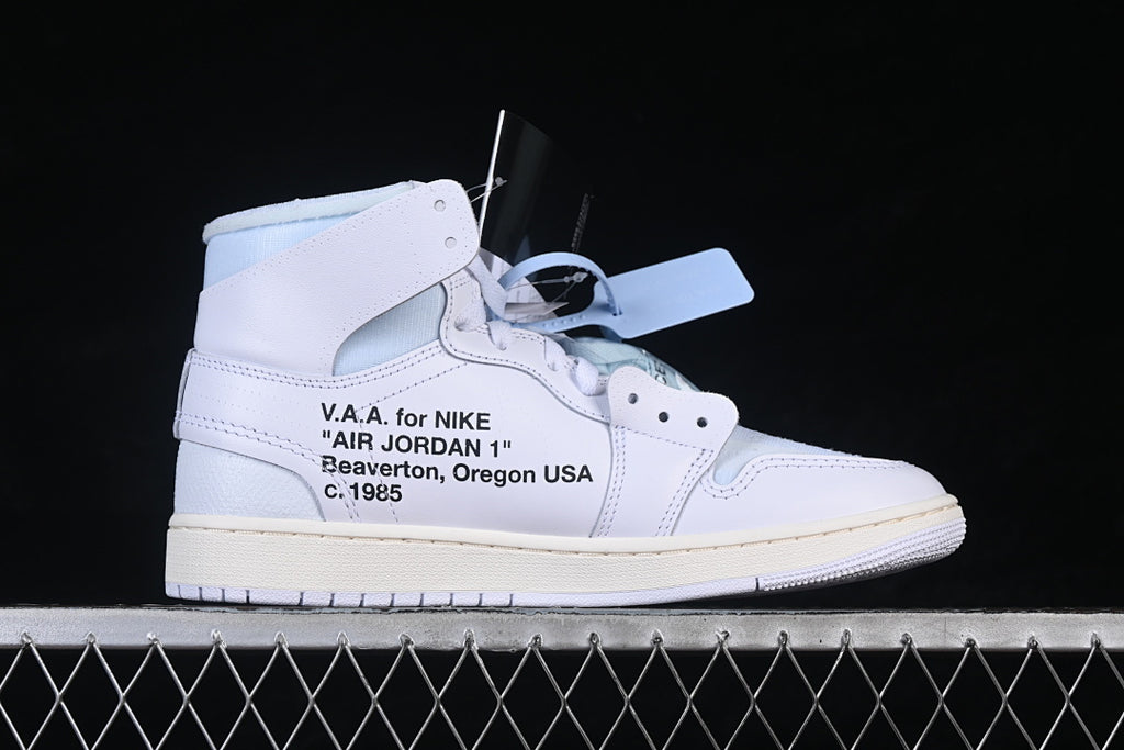 Air Jordan 1 Retro High X Off-White  "Alaska"