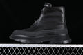 A McQ Tread Slick Leather Boots "Black"